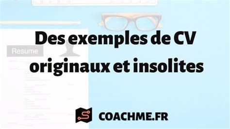 25 exemples de CV originaux et insolites